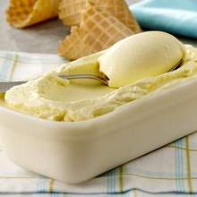 crème glacée au maïs