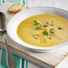 Potage de courge musquée à la marocaine
