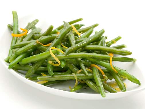 Green Beans with Tarragon Butter and Citrus Zest