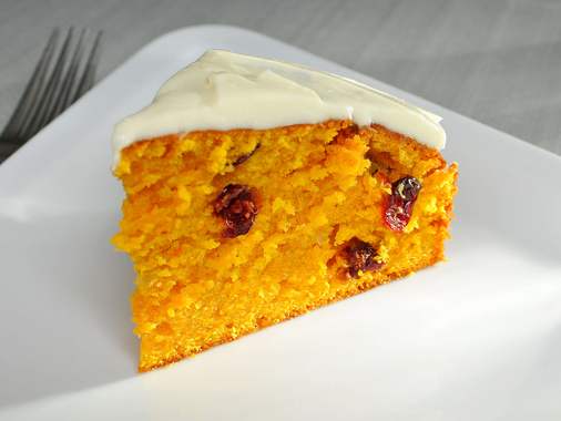 Carrot and Cranberry Cake