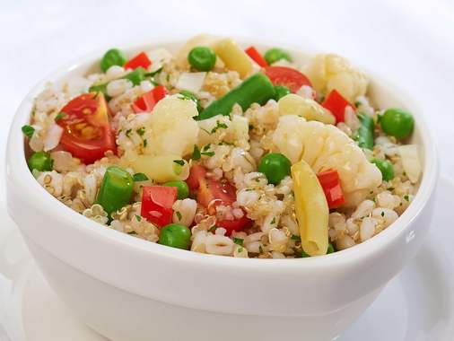 Barley and Quinoa Salad