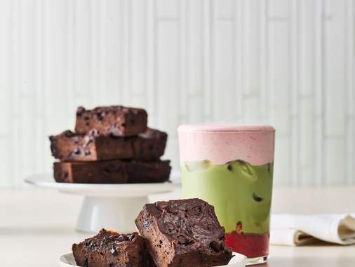 Sweet potato & banana brownies