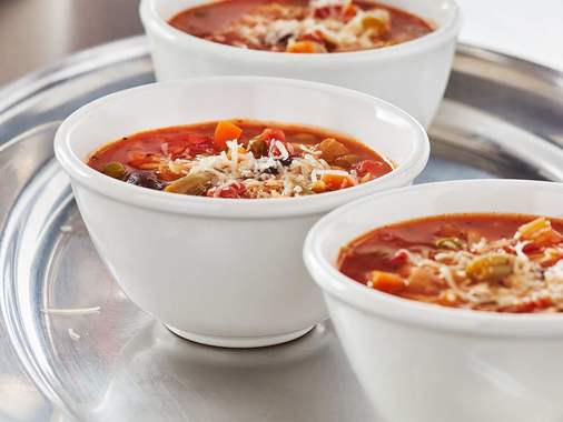 Soupe rustique façon minestrone