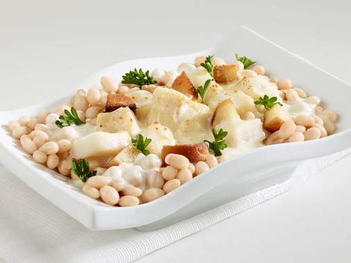 Navy Bean and Salt Cod Casserole 