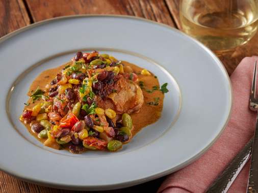 Paprika Chicken & Succotash