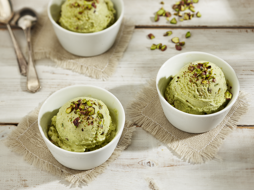 Zucchini & Pistachio Ice Cream