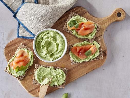 Tartinade Edamame & Avocat