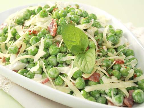 Peas and Pancetta