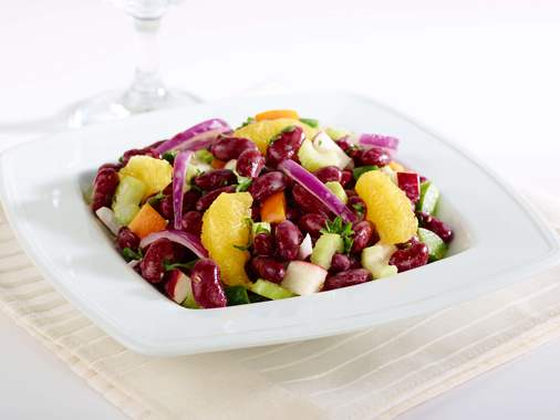 Red Bean Salad with Orchard Mix 