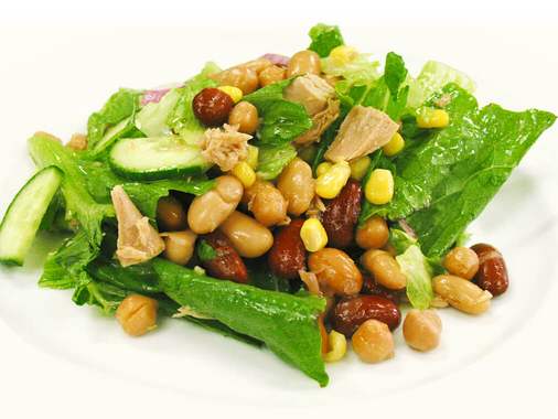 Bean, Tuna and Corn Salad