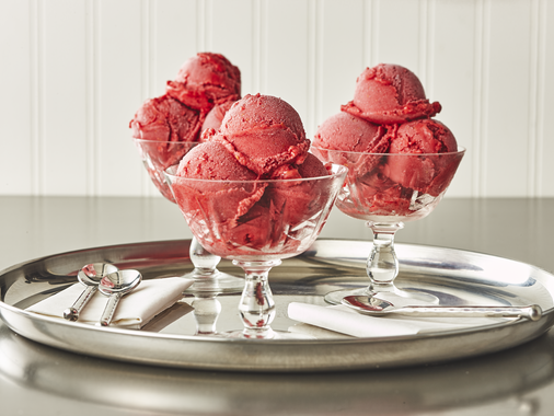 Sorbet betterave & framboises